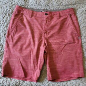 O'Neill Hybrid Men's Red Shorts - Size 34